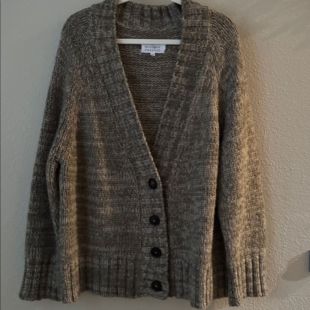 Maison Margiela Button Down Chunky Cardigan - Picture 2 of 11